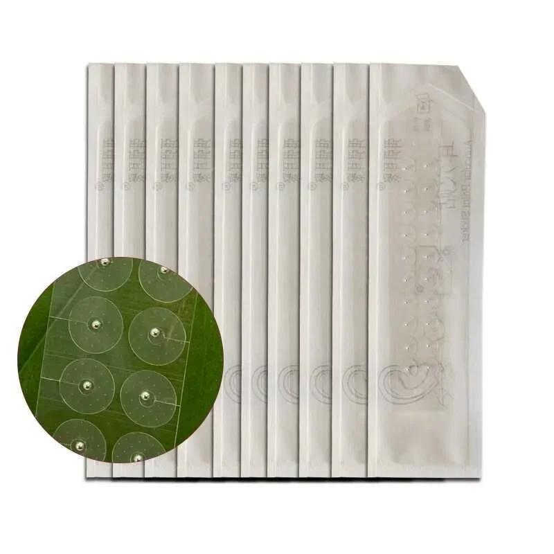 100PCS Transparent Ear Point Stickers Ear Pressure Stick Acupuncture Auricular Ear Stickers Massage