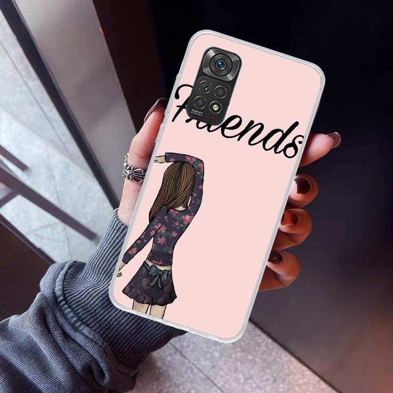

Girls Best Friends Forever BFF Phone Case For Xiaomi Redmi Note 15 14 14S 13 12S 12 Pro Plus 11S 11 10S 10 4G Cover 11E 11T 5G P Redmi Note 14 5G