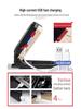 COB LED Work Light: USB Charge, Magnetic Hook, Power Display, Emergency Flashlight