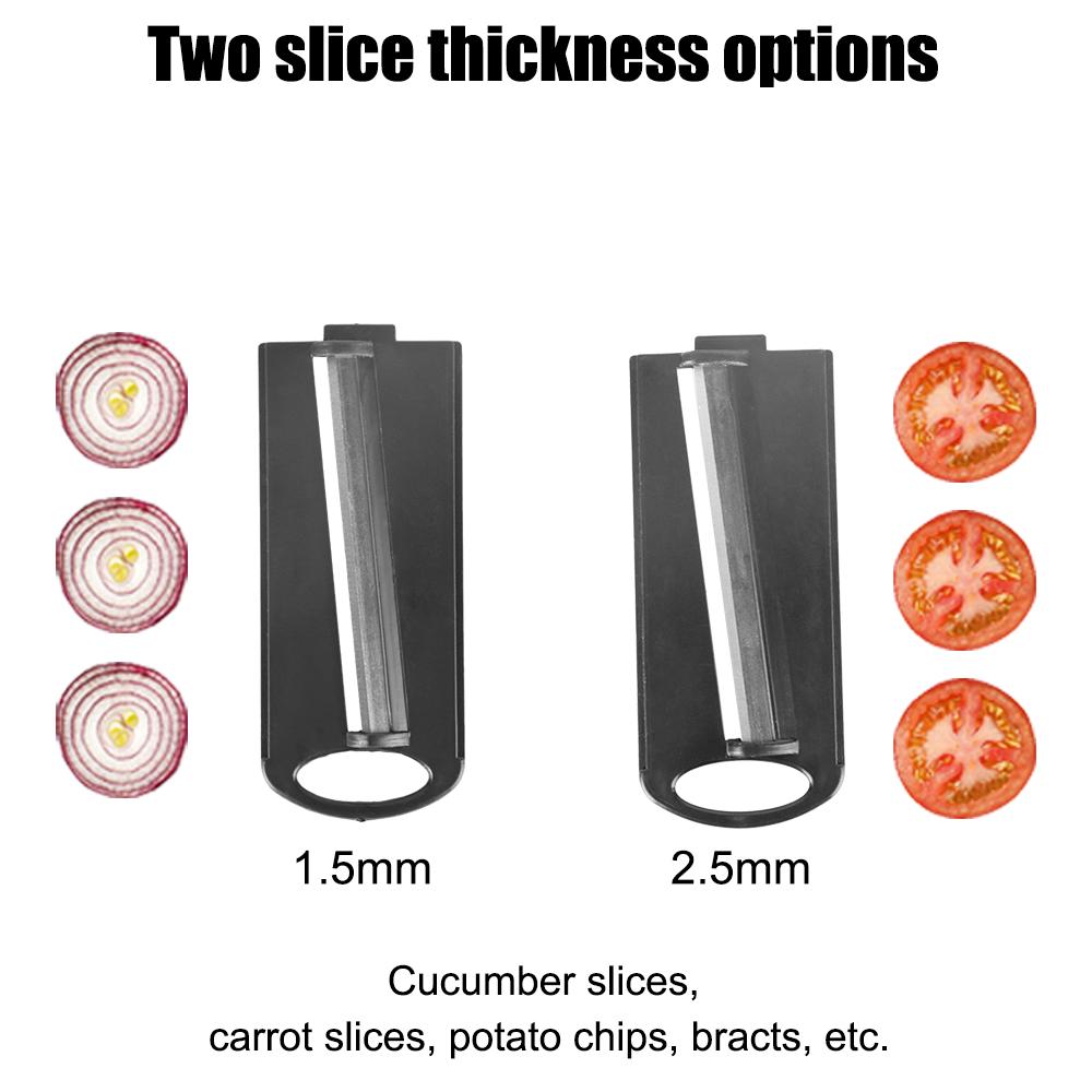 6 Klingen Hobel Gemüsemandoline Hobel Kochwerkzeugsets Multifunktions-Fruchtschneider Reibe