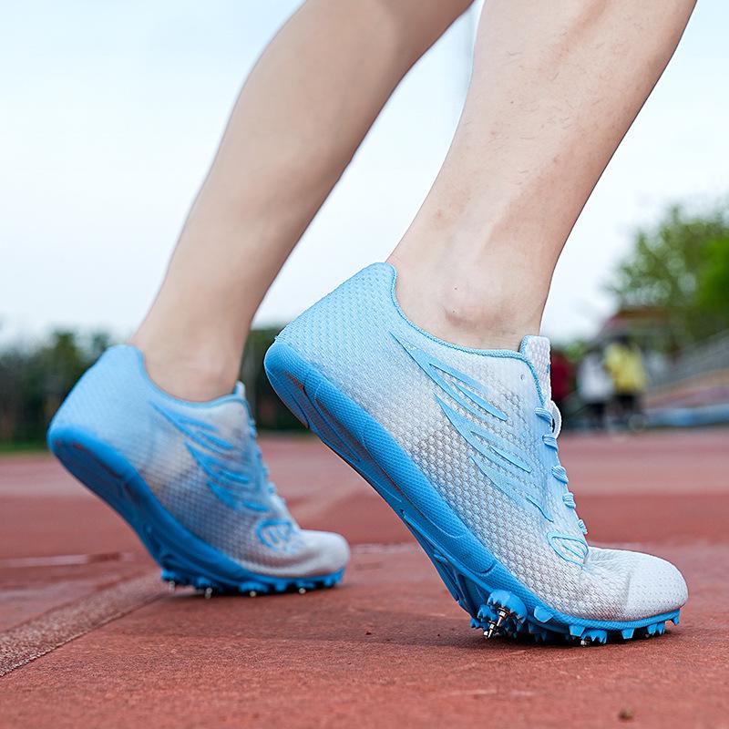 

Best-Selling Marathon Running Spikes for Teens - Non-slip, Breathable Track Shoes for Men & Women 45