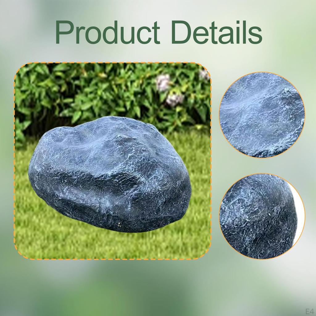 Artificial Landscape Rock Stone Realistic Versatile Landscaping Decor Faux for