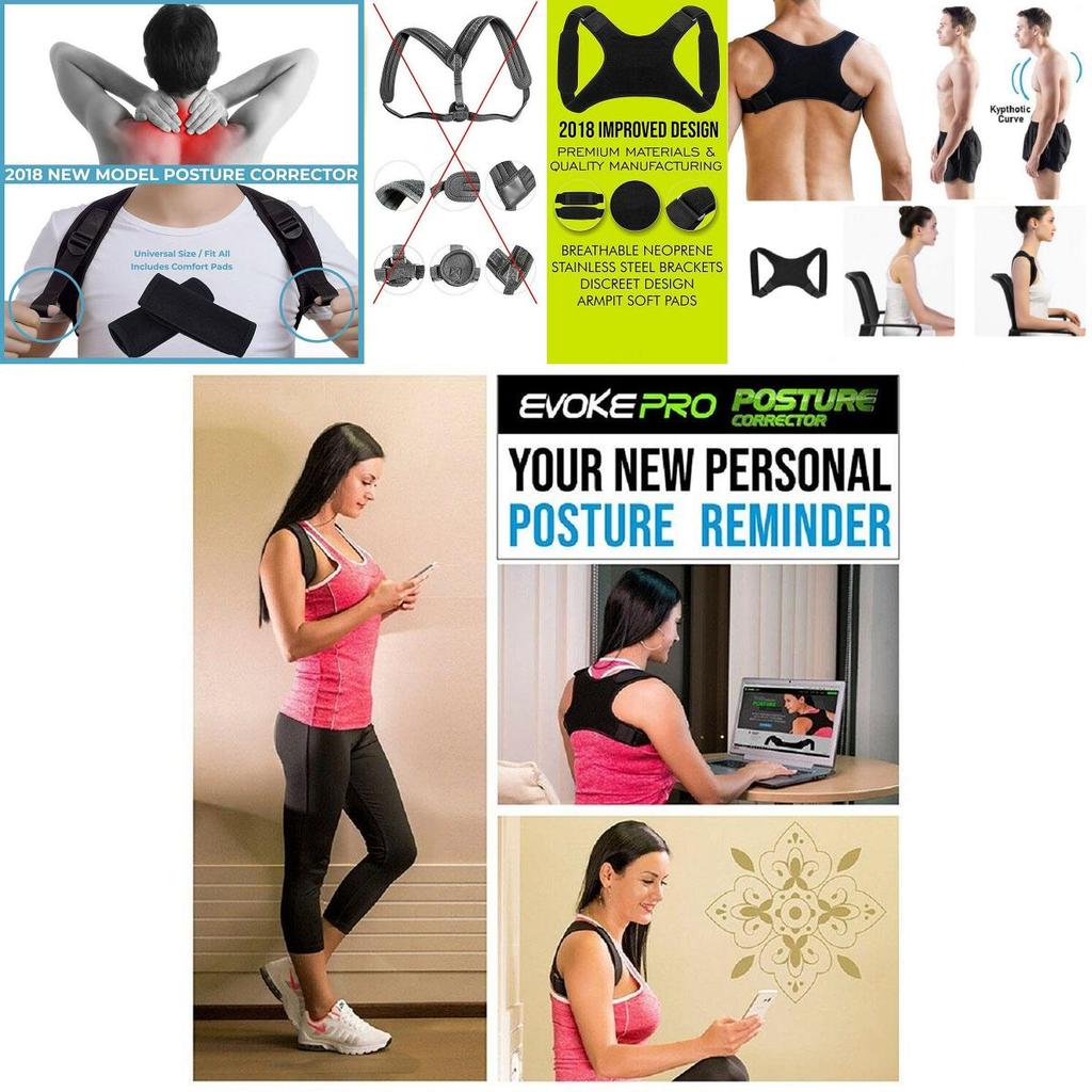 Timeless Design Back Posture Corrector Shoulder Support Brace Belt Therapy
