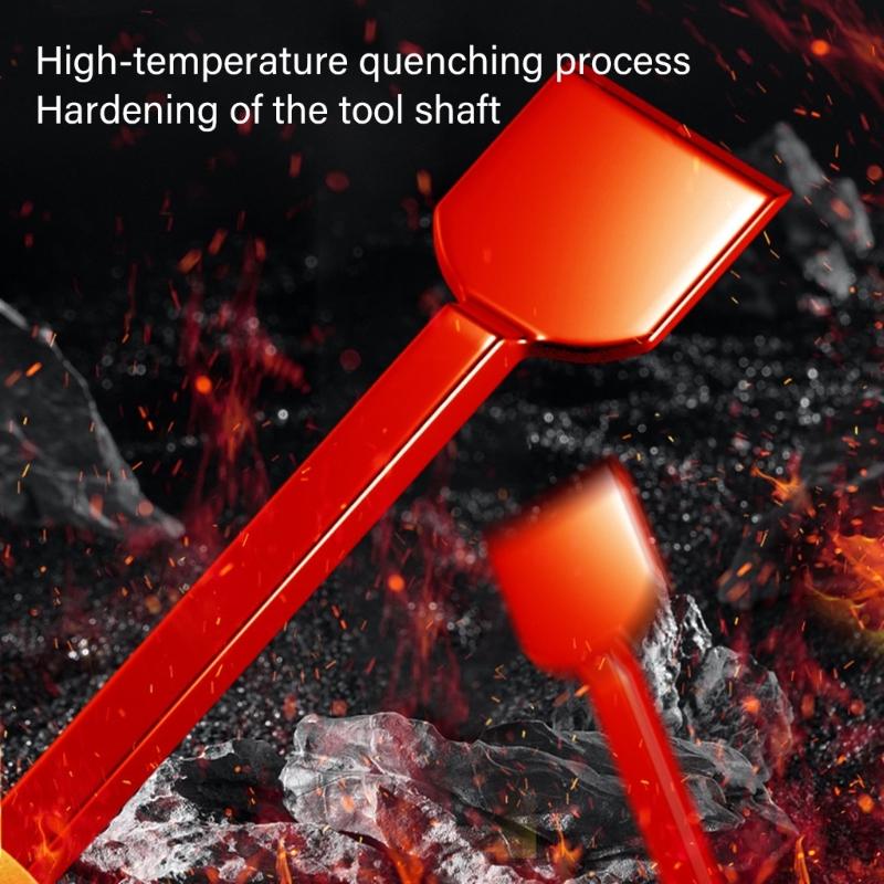 Cylinder Surfaces Scraper Heat Quenched Edge Comfort Grip Engine Gasket Remover Tool Easy to Use for Garage Repair Work