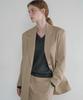 Vanone Atelier O3756 Oversized Blazer_Beige
