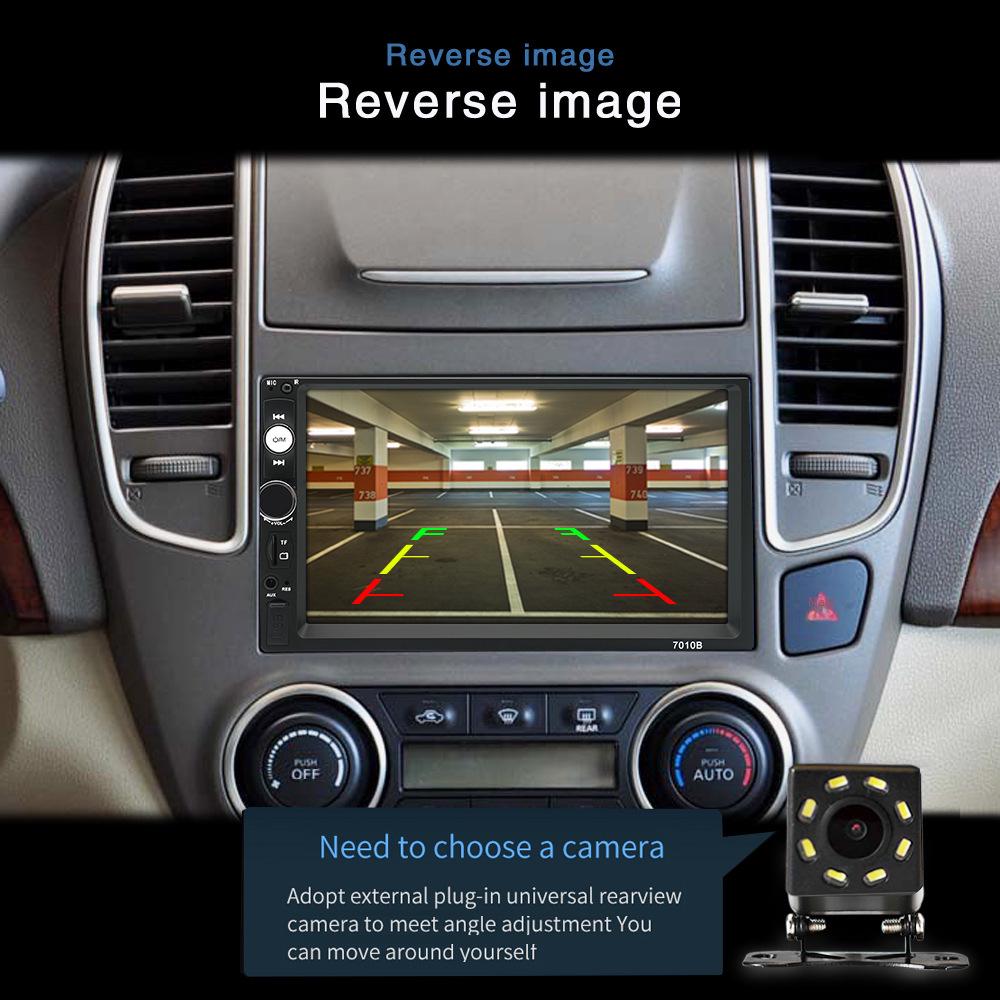 7-Inch Car MP5 Player with Bluetooth and Reversing Camera