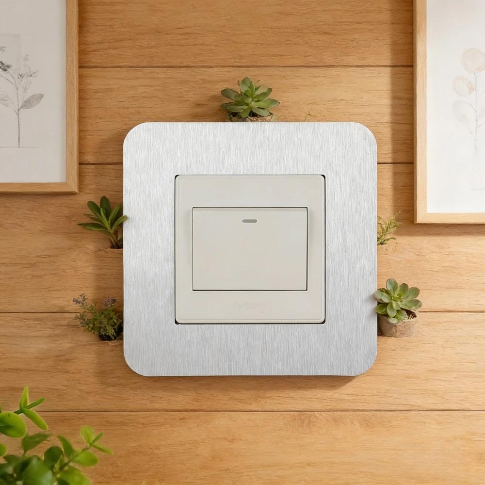 Resin Switch Protective Cover Anti-Dirty Light Switch Decoration Home Living Room