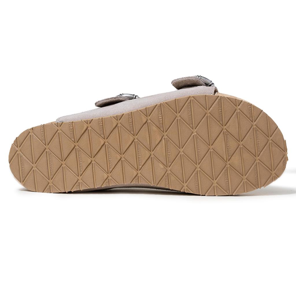 Minnetonka Georgine Classic Simply Cm Women's Sandals, Taupe, 24.0