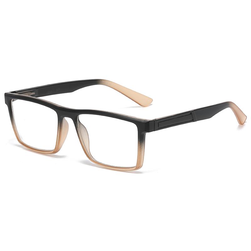 Gradient Blue Reading Glasses For Men Women Fashion Presbyopia Eyewear Lightweight Retro Computer Glasses +1.0