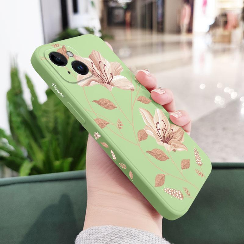 Delicate Blossoms Phone Case For iPhone 17 17 Air 16 16e 15 14 13 12 11 Plus Pro Max Mini X XR XS Cover