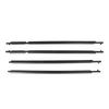 4Pcs Car Side Window Glass Seal Auto Side Door Weatherstrip Rainproof Weather Strip For Toyota RAV4 2006-2008