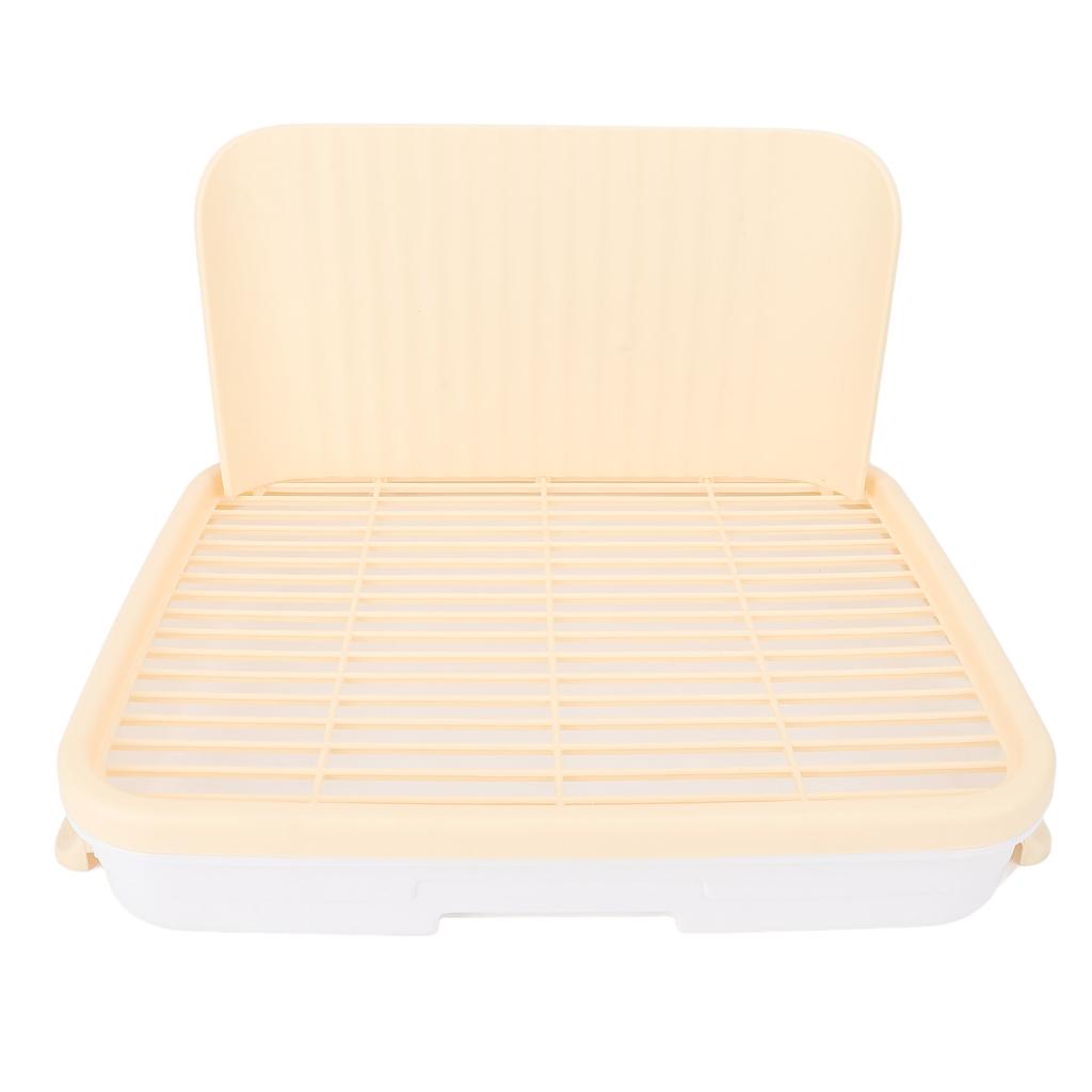 Dog Training Toilet with Pee Wall Large Size Easy Cleanup Leakproof Stable Structure Puppy Potty