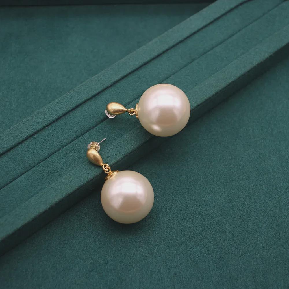 Exaggerated Table Tennis Earrings: Spanish Niche Designer, Versatile Japanese Cotton Beads