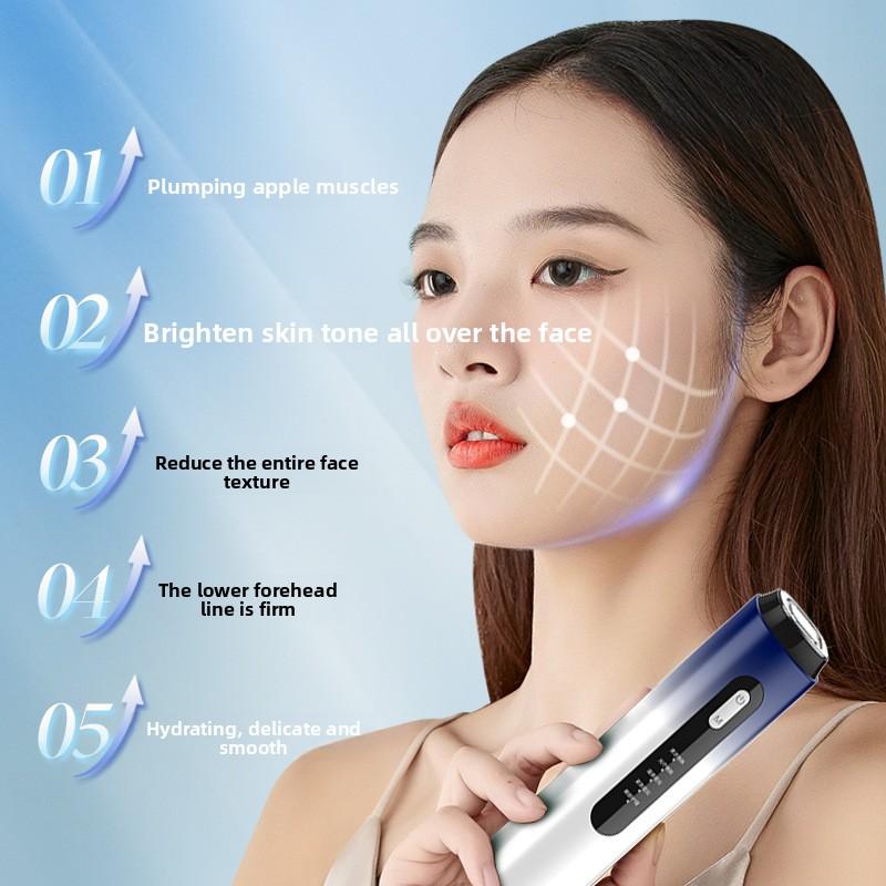 Phototherapy Skin Replenishment and Contraction Pores Multifunctional Household Skin Care Hot Compress Introduction Instrument