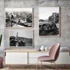 Vintage Golf On A Skyscraper Photography Art Poster and Prints Wall Canvas Painting Sport Art Picture for Living Room Home Decor
