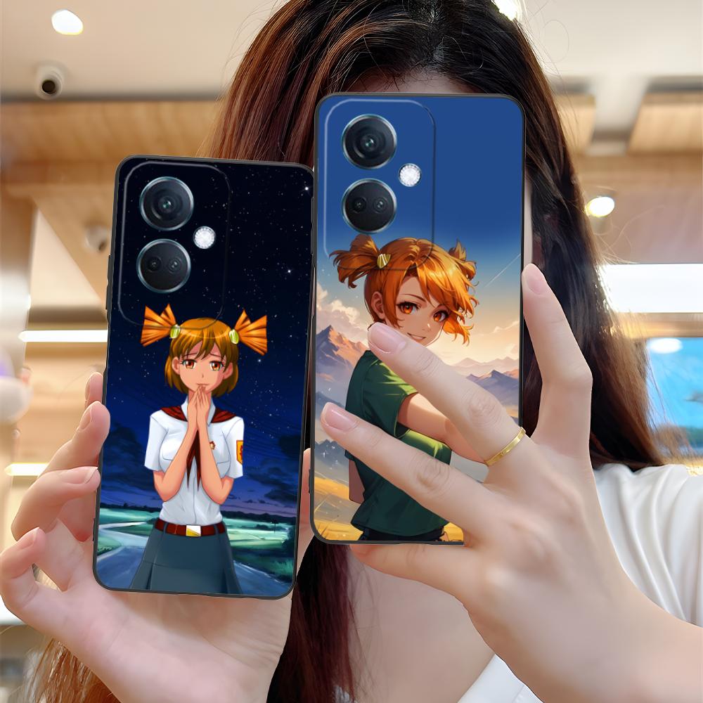 Everlasting Summer Alisa Matte TPU Mobile Phone Case for OPPO Reno 14 13 12 11 10 9 8 7 6 5 F T Pro 5G Colorful Printing Cover
