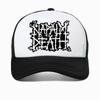 Napalm Death Logo Unisex Mütze Englische Grindcore Band Baseballkappe Death Metal Liebhaber Hip Hop Hüte Sommer Schirmmütze Netz Trucker Caps