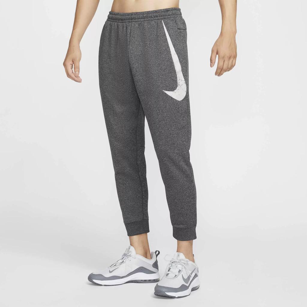 Nike Therma-Fit Stylish Versatile Fleece Knit Sports Pants Men Bottoms Black FZ1075010