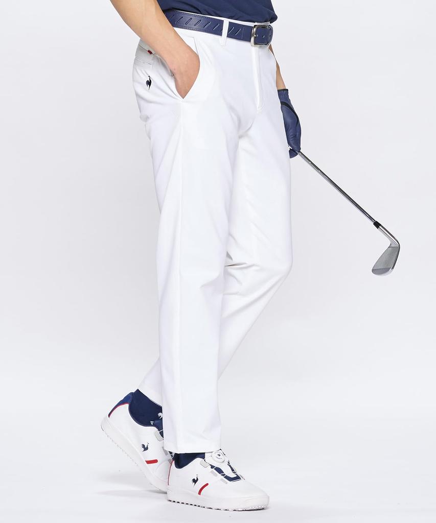 Kalhoty Coq Sportif Golf s rychlou UV úpravou pro každodenní použití WH00 [Le Golf], délka 9/10, odvádějící vlhkost, schnoucí, pružné, ochrana, použití, golf, LG5SLP50M