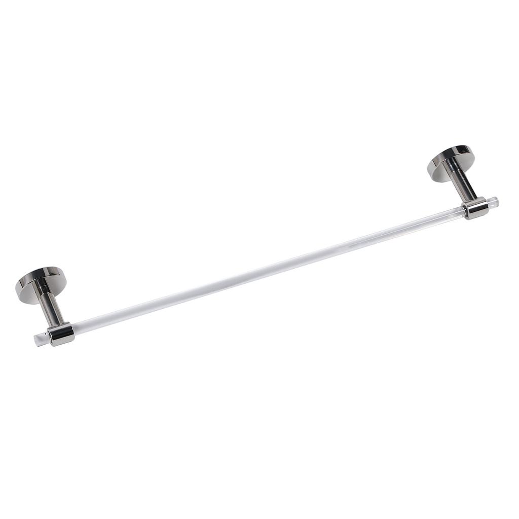 Bar Suport Prosoape Minimalist Lux Ușor Acrilic Montat pe Perete Suport Prosoape pentru Baie 50cm