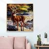 New Arrival 5D DIY Full Circle Diamond Painting "Elk" Embroidery Cross Stitch Home Decor Gift