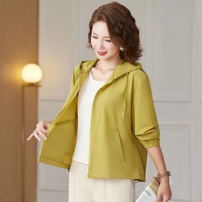 Frühling Herbst Neue Vielseitige Lässige Mama Jacke Damen Kurz 2025 Neu Windjacke Damen Oberteil