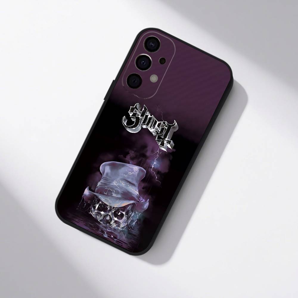 Ghost Heavy Metal Band Phone Case For Samsung S25,S24,S21,S22,S23,S30,Ultra,S20,Plus,Fe,Lite,5G Black Cover