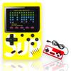 Grigioy Game Box, Stand-Up Pup, Portable Game Console with 400 Games, Compatible with Retro Games, Includes Controller (Yellow)