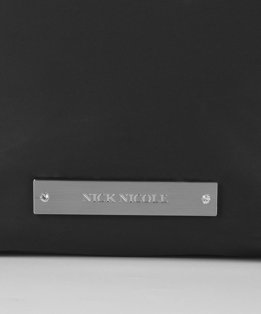 Nick&Nicole Crystal Nylon Multi Way Bag_Black