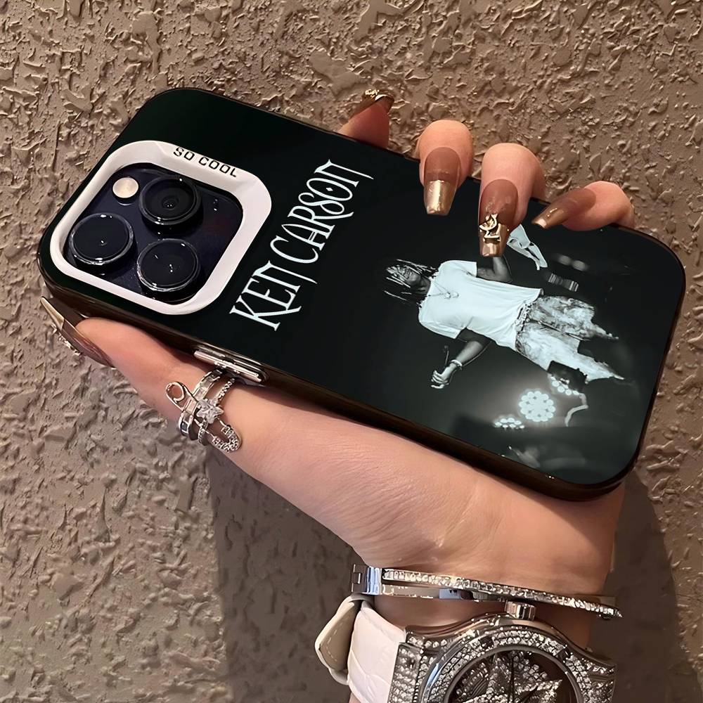 

Pop Singer K-Ken Carson Phone Cases For IPhone 17 16e 15 14 13 12 11 Plus Pro Max ProMax Colorful Covers iPhone 16 pro