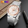 Fashion Solid Stainless Steel Buckle Men's Business Casual Quartz Watch Thin Double Calendar Men's Watch