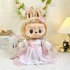 For 38cm Labubu Doll Clothes Fashion Hanfu Clothes Doll Clothes Color Match Hoodies Dolls Accessories Cute Decoration Little Cloths