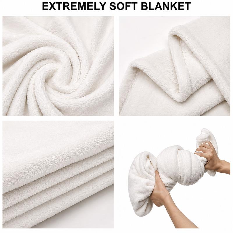 Spain Football Printed Flannel Blanket Skin Friendly Warm Decorative Throw for Indoor Couch Bed Daily Use