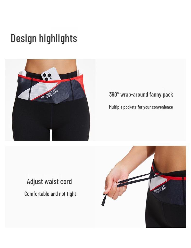 Women's Fashion Printed Compression Running Shorts with Pockets, Quick-Drying, Full Waist Fit.