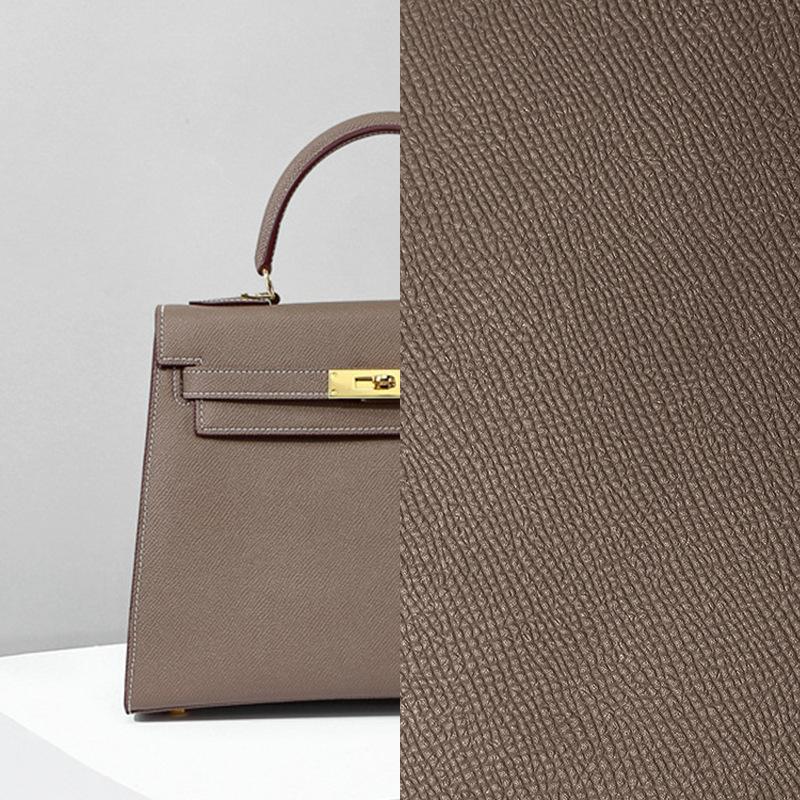 The Second Generation Kelly Bag Palm Pattern Cowhide Shoulder Bag Women's Leather Versatile Commuter Messenger Portable Kelly Bag