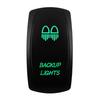 Boat Car Rocker Switch 12V/24V Waterproof Green Led SPST DPDT 20A for ARB/CARLING/NARVA/4x4 Pickup Truck JCB Machine Relays 5