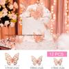 Rose Gold Butterfly Birthday Decoration Set for Women and Girls