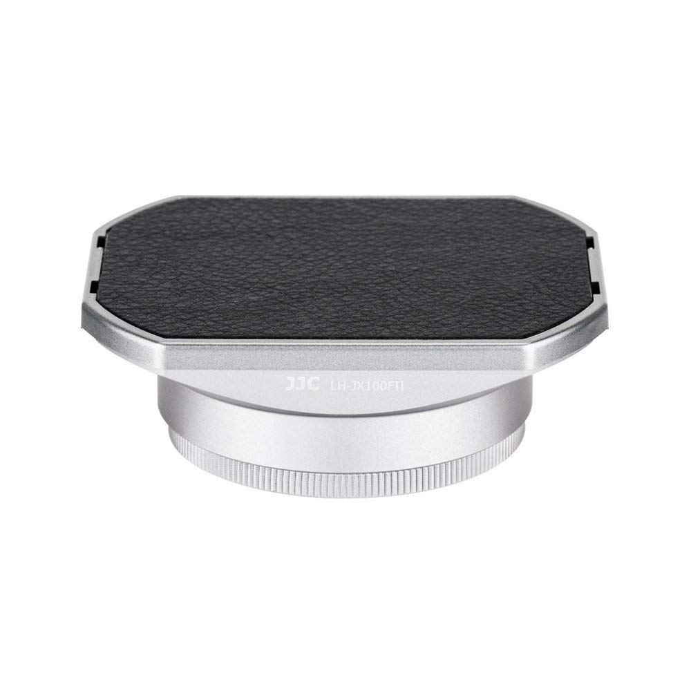 

JJC Lens hood with filter cap LH-JX100FIISV adapter/lens срібний