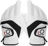 Golfhandschuhe für Herren, 2er-Set, Kombination aus Naturleder