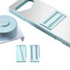 Cutter Multifuncti Shredder Veggie Mandoline Slicer Vegetable for Lem Garlic Tomato