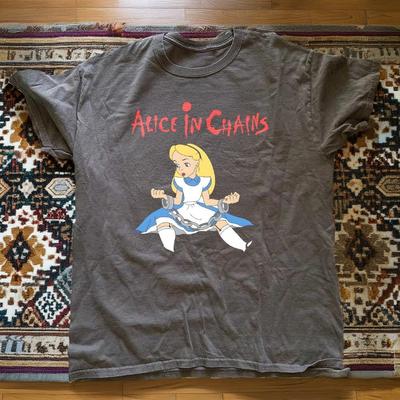 NEW Alice In Chains Dirt Wonderland Unisex Charcoal TShirt Size S5XL Unisex T-Shirt