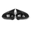 2pcs Side Mirror Cover Door Wing Mirror Cover Cap Replacement for SEAT  6J 2008 2017 6J0857537 6J0857538