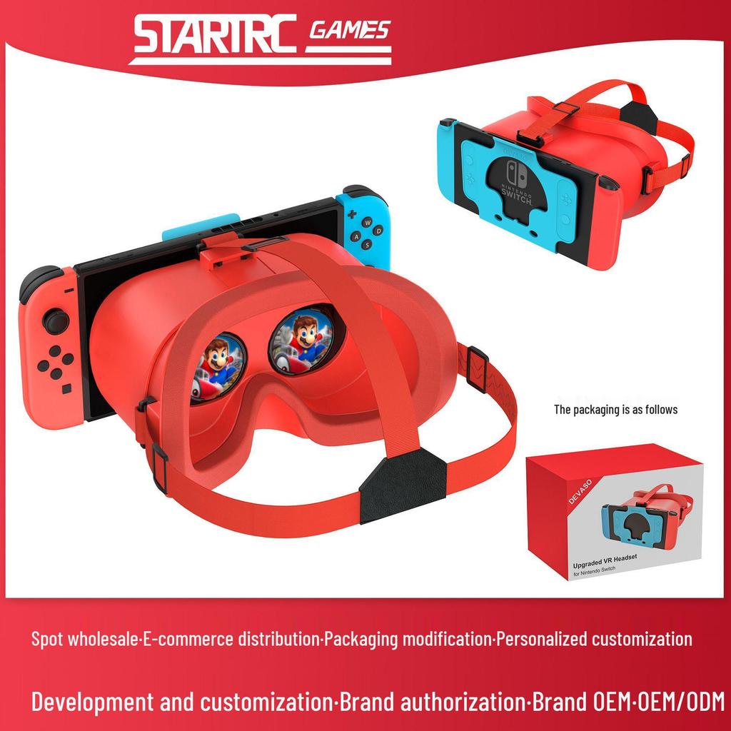 In Stock: Nintendo Switch 2 VR Glasses - HD 3D Headset, Christmas Gift, Game Console Accessory