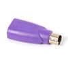1Pc Usb Female To For Ps2 Ps/2 Male Adapter Converter Keyboard Mouse Mice For U-Gate Round Gate