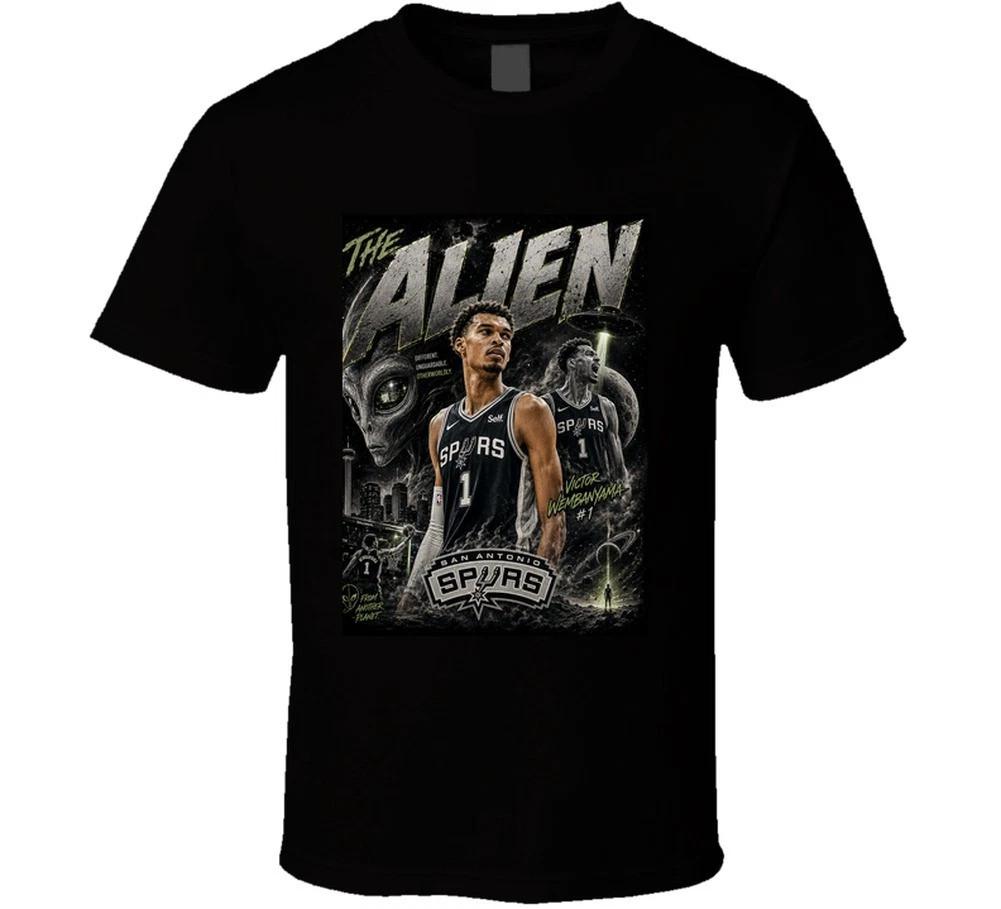 Victor Wembanyama Alien T Shirt S