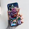 For Infinix Hot 40i Case Hot40i Fashion Marble Black Silicone Soft Phone Case For Infinix Hot 40i 40 i X6528B Back Cover Fundas