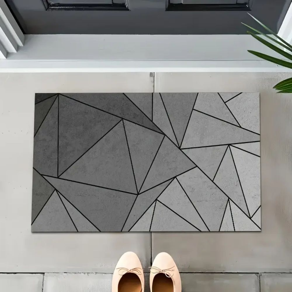 VIKAMA Modern Minimalist Rug Indoor Outdoor Entryway Doormat Non-Slip Kitchen Bedroom Floor Mat Home Decor 40x60cm 16x24inch