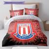 SCFC Logo Bedding Quilt Set Quilt Cover Pillowcase Home Decoration Birthday Gift (1 * Duvet Cover + 2 * Pillowcase, Without Core)