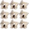 Fabric Lace Flower Edge Hair Ring Cute and Sweet Korean Style Scrunchie Hair Accessories