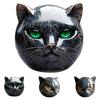 1/2Pcs Black Cat Stone Sculpture Carved Healing Stone Cat Head Figurine Statue Home Office Desktop Decoration Ornament